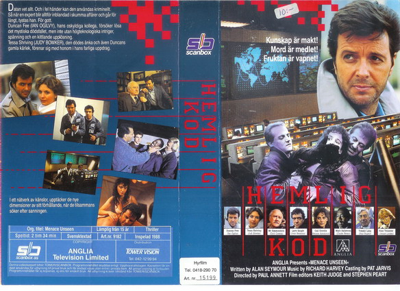 9182. Hemlig kod (VHS)
